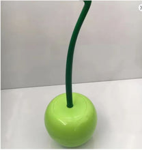 Load image into Gallery viewer, Red Toilet Brush Creative Plastic Cleaning Brush Lovely Cherry Shape Lavatory Toilet Brush Holder Toilet Bathroom Accessories