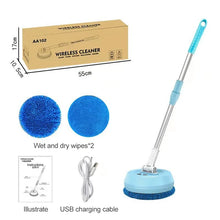 Load image into Gallery viewer, Electric Floor Mop Scrub Super Clean