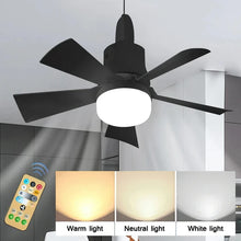 Load image into Gallery viewer, 2 in 1 Lights & Ceiling Fan