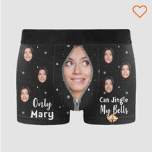 Load image into Gallery viewer, Jingle Bells Boxer Shorts & Panty