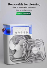 Load image into Gallery viewer, Aircon Cooling USB Fan LED