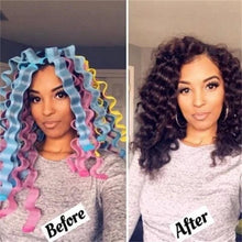 Load image into Gallery viewer, 12 Water Ripple Curling Hairstyle Rollers Hair Color - OZN Shopping