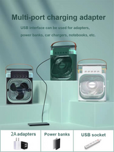 Load image into Gallery viewer, Aircon Cooling USB Fan LED