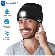 Load image into Gallery viewer, Bluetooth LED Hat Wireless Smart Cap Headphone Speaker - OZN Shopping
