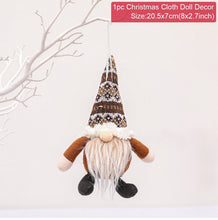 Load image into Gallery viewer, Dwarfs Gnome Christmas Faceless Doll Merry Christmas Decorations For Home Cristmas Ornament Xmas Navidad Natal New Year 2022 - OZN Shopping