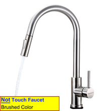 Load image into Gallery viewer, Elegant Kitchen Faucet Sensor Smart Touch Pull Out Tap