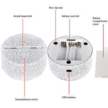 Load image into Gallery viewer, Christian 3D Cross Night Light Home Decor Bluetooth Speaker Table Lamp - OZN Shopping