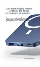 Load image into Gallery viewer, Portable Magnetic Power Bank Fast Charging Powerbank - OZN Shopping