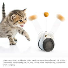 Load image into Gallery viewer, Tumbler Swing Toys for Cats Kitten Interactive Balance Car Cat Chasing Toy With Catnip Funny Pet Products - OZN Shopping