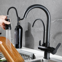 Load image into Gallery viewer, Elegant Kitchen Faucet Sensor Smart Touch Pull Out Tap