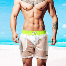Load image into Gallery viewer, Men Transparent Sexy Swimming Shorts - Quick Dry Beach Shorts - OZN Shopping