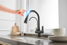 Load image into Gallery viewer, Elegant Kitchen Faucet Sensor Smart Touch Pull Out Tap