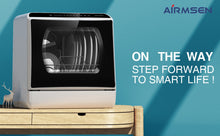 Load image into Gallery viewer, Dishwasher Household Multifunctional Professional Smart Sterilization Portable Mini Dishwasher Cleaner Machine - OZN Shopping