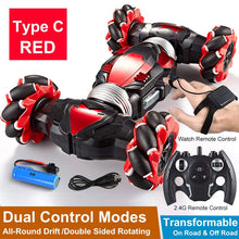 Load image into Gallery viewer, RC Car 4WD Radio Control Stunt Car Gesture Induction Twisting Off-Road Vehicle Drift RC Toys With Light & Music - OZN Shopping