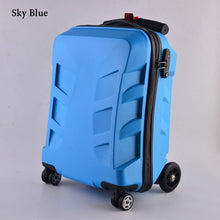 Load image into Gallery viewer, Scooter travel suitcase - travel backpack luggage on wheels - OZN Shopping