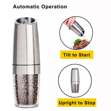 Load image into Gallery viewer, Electric Automatic Salt and Pepper Grinder Kitchen Tools