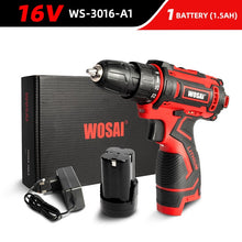 Load image into Gallery viewer, Cordless Drill Electric Screwdriver Mini Wireless Power Driver DC Lithium-Ion Battery 3/8-Inch - OZN Shopping