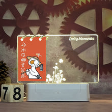 Load image into Gallery viewer, Glass Note Pad - Note Board Creative Led Night Light Lamp - OZN Shopping