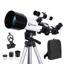 Load image into Gallery viewer, HD Astronomical Telescope with Tripod Monocular Moon Bird Watching Kids Gift Match Phone Adapter Finder Scope BLT-01 - OZN Shopping