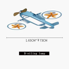 Load image into Gallery viewer, AirPlane LED Chandelier Ceiling Lamp Decor Light