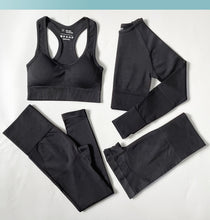 Load image into Gallery viewer, Women Fitness Set Workout Sportswear Crop Top, Leggings , Sports Suit - OZN Shopping