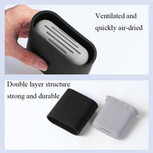 Load image into Gallery viewer, Soft TPR Silicone Head Toilet Brush with Holder Black Wall-mounted Detachable Handle Bathroom Cleaner Durable WC Accessories - OZN Shopping