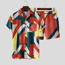 Load image into Gallery viewer, Hawaiian Polo & Shorts - OZN Shopping