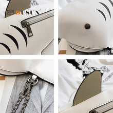 Load image into Gallery viewer, Fashion Shark Shaped Chains Crossbody Bag - OZN Shopping