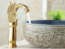 Load image into Gallery viewer, New Design Swan Faucet - Gold Plated Wash Basin Taps - OZN Shopping