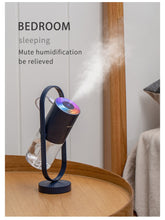 Load image into Gallery viewer, Mini Portable Wireless Usb Charging Humidifier Mute Projection Lamp 360 Rotating Aromatherapy Diffuser For Home Bedroom - OZN Shopping