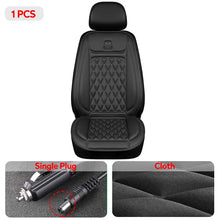 Load image into Gallery viewer, Heated Car Seat Cover - Universal Car Seat Heater