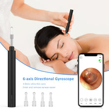 Load image into Gallery viewer, Ear Cleaner Wax Removal Tool Ear Cleaning Camera Otoscope Wireless LED Light Oral Inspection for Android IOS - OZN Shopping