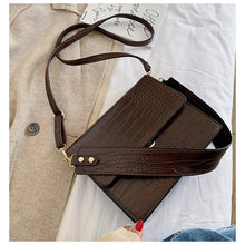 Load image into Gallery viewer, Leather Shoulder Crocodile Print Bags - OZN Shopping