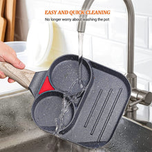 Load image into Gallery viewer, Non-stick Multi-section Frying Pans All-in-one Breakfast Pan Frying Pans and Griddle Pan for Home Kitchens - OZN Shopping