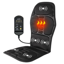 Load image into Gallery viewer, Electric Portable Heating Vibrating Back Massager Chair for Pain Relief - OZN Shopping