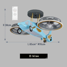 Load image into Gallery viewer, AirPlane LED Chandelier Ceiling Lamp Decor Light