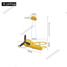Load image into Gallery viewer, AirPlane LED Chandelier Ceiling Lamp Decor Light
