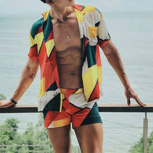 Load image into Gallery viewer, Hawaiian Polo & Shorts - OZN Shopping