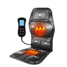 Load image into Gallery viewer, Electric Portable Heating Vibrating Back Massager Chair for Pain Relief - OZN Shopping