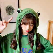 Load image into Gallery viewer, Cute Shrek Hat Wool Winter Knitted Hats