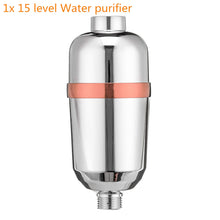 Load image into Gallery viewer, 15 Level Bathroom Shower Filter Bathing Water Filter Purifier Water Treatment Health Softener Chlorine Removal Water Purifier - OZN Shopping