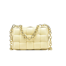 Load image into Gallery viewer, Leather Weave Chain Shoulder Bags - OZN Shopping