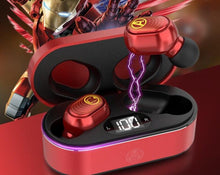 Load image into Gallery viewer, Marvel Wireless Bluetooth Earphones Iron man, Spiderman & Captain America - OZN Shopping
