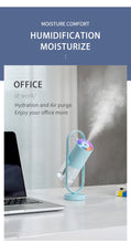 Load image into Gallery viewer, Mini Portable Wireless Usb Charging Humidifier Mute Projection Lamp 360 Rotating Aromatherapy Diffuser For Home Bedroom - OZN Shopping