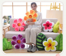 Load image into Gallery viewer, Plant Leaves & Flower Pillow - OZN Shopping