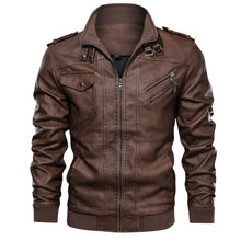 Load image into Gallery viewer, Mountainskin New Men's Leather Jackets - OZN Shopping