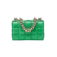 Load image into Gallery viewer, Leather Weave Chain Shoulder Bags - OZN Shopping