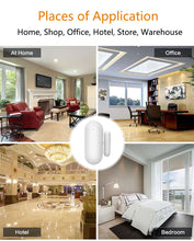 Load image into Gallery viewer, Door Sensor Open Close Detector with Smartlife APP Notification