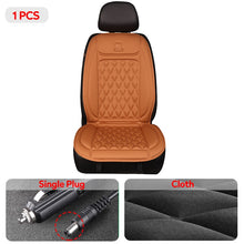 Load image into Gallery viewer, Heated Car Seat Cover - Universal Car Seat Heater