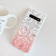 Load image into Gallery viewer, Phone Case For Samsung Galaxy A51 A71 A50 Note 10 S10e S10 Plus S9 Plus Electroplated Rose Flower Soft IMD Back Cover - OZN Shopping